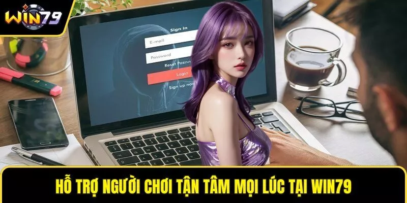 Hỗ trợ người chơi tận tâm mọi lúc tại WIN79