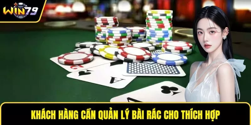 Khách hàng cần quản lý bài rác cho thích hợp