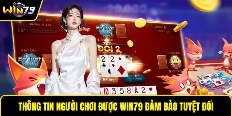 Thông tin người chơi được WIN79 đảm bảo tuyệt đối